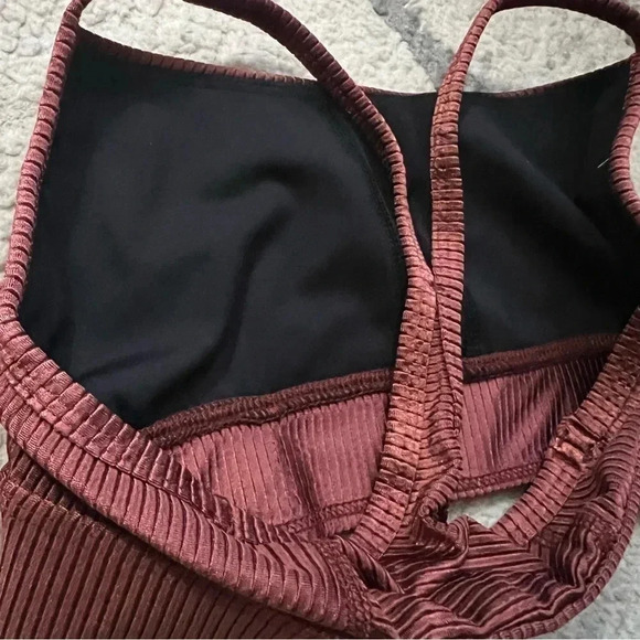 ALALA Raya Rib Bra in Desert Rose (Pinkish Brown) Size XS - Picture 7 of 10